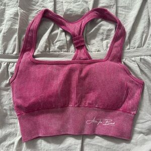 Allure the Brand Ribbed Sports Bra